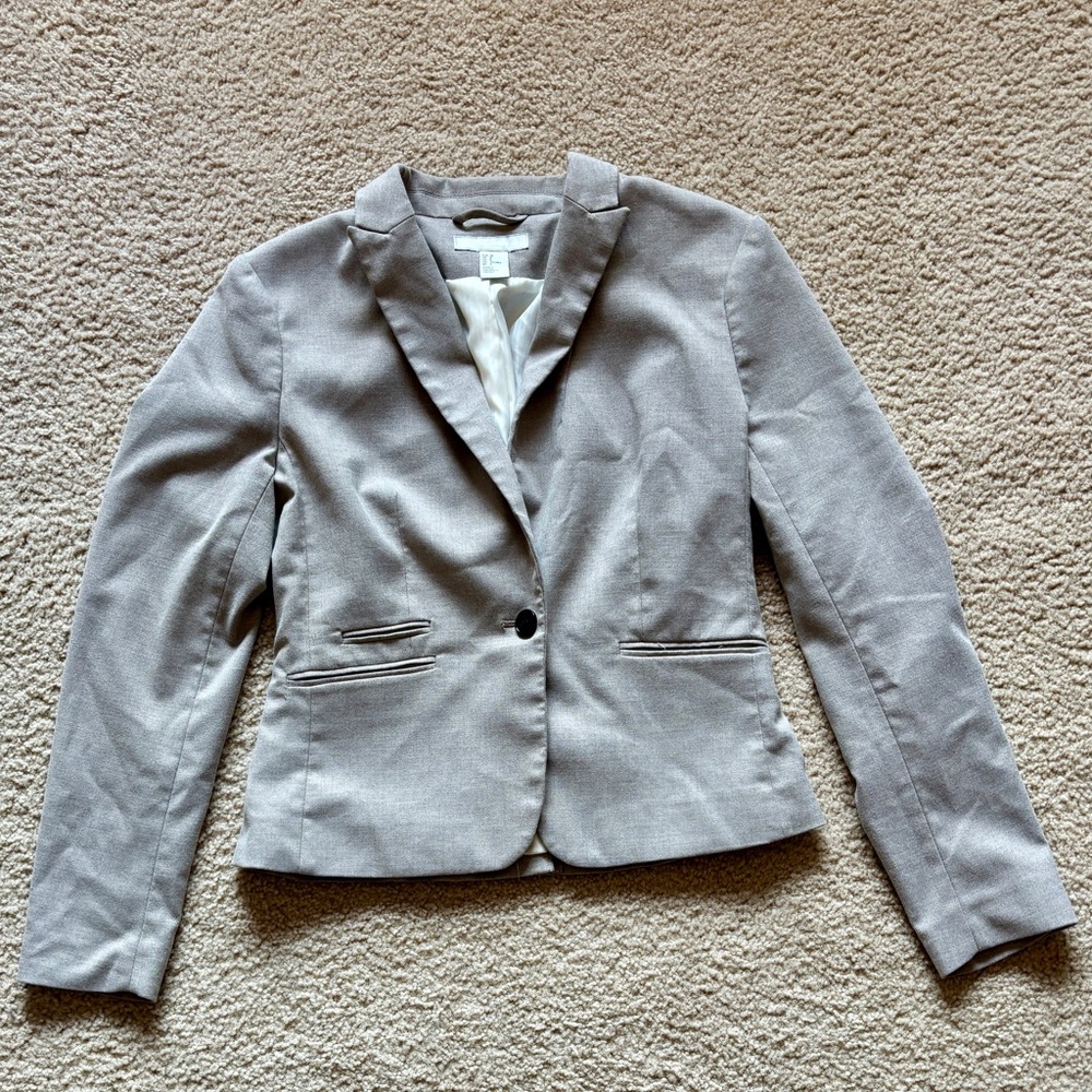Greige blazer